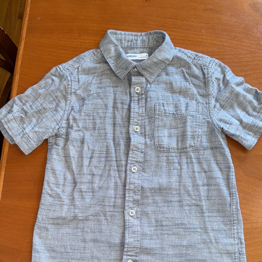 Sonoma boys size M button-down shirt